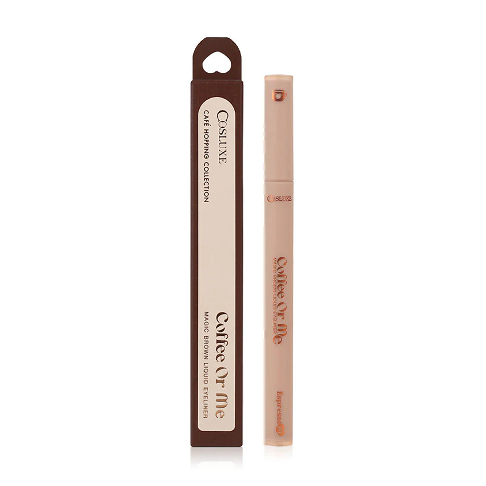 Cosluxe Coffee Or Me Magic Brown Liquid Eyeliner 0.5g - #01 Espresso