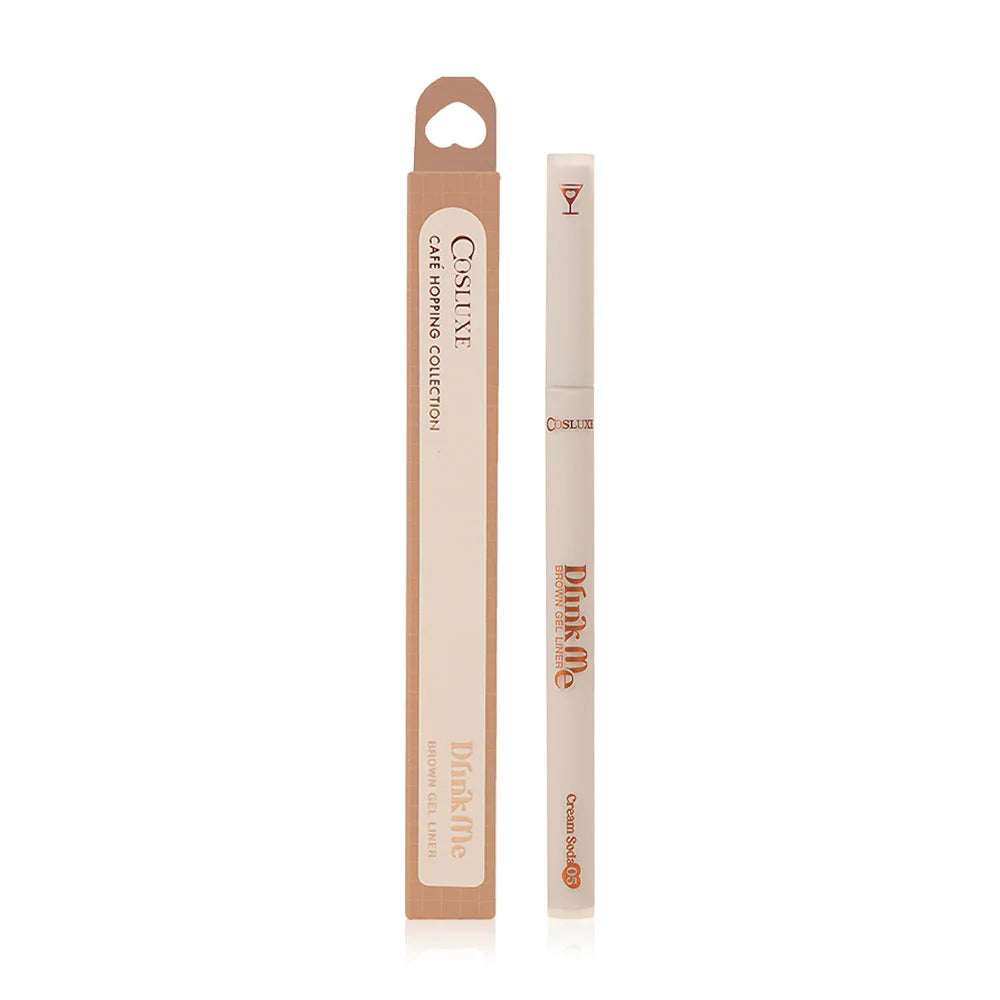 Cosluxe Drink Me Brown Gel Liner 0.5g - #05 Cream Soda