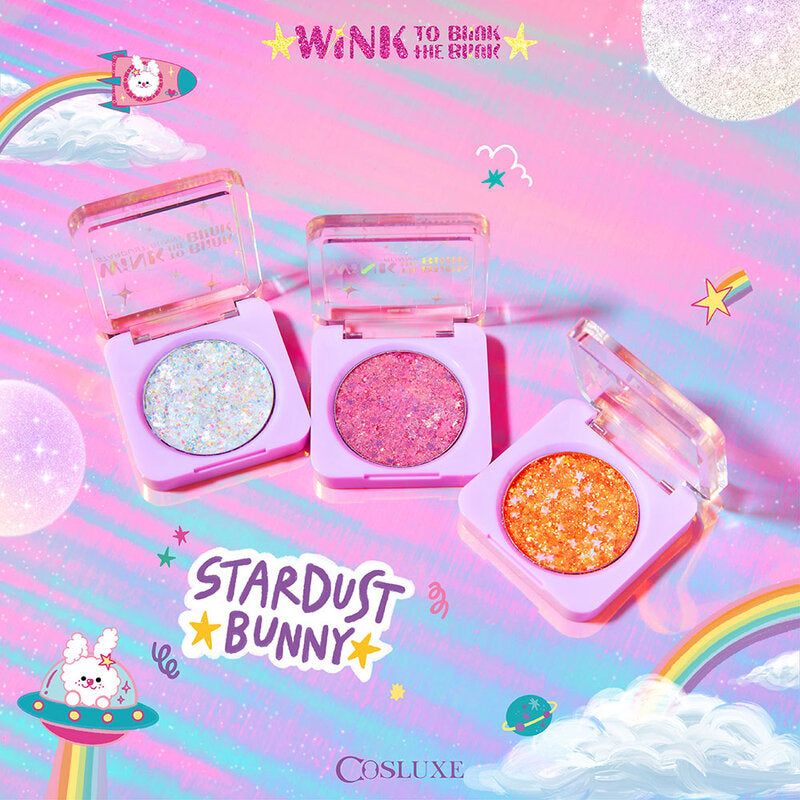 Cosluxe Stardust Bunny 1.8g #02 Fire Gel Glitter Eyeshadow
