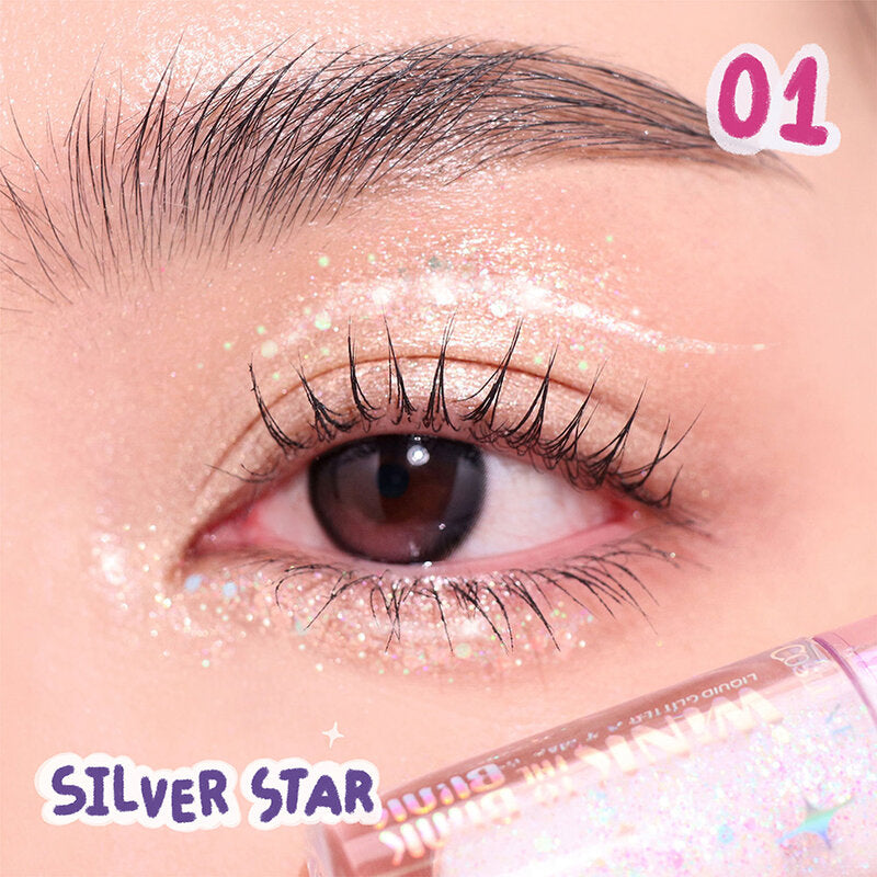 Cosluxe Super Star Liquid Glitter 1.5ml #01 Silver Star