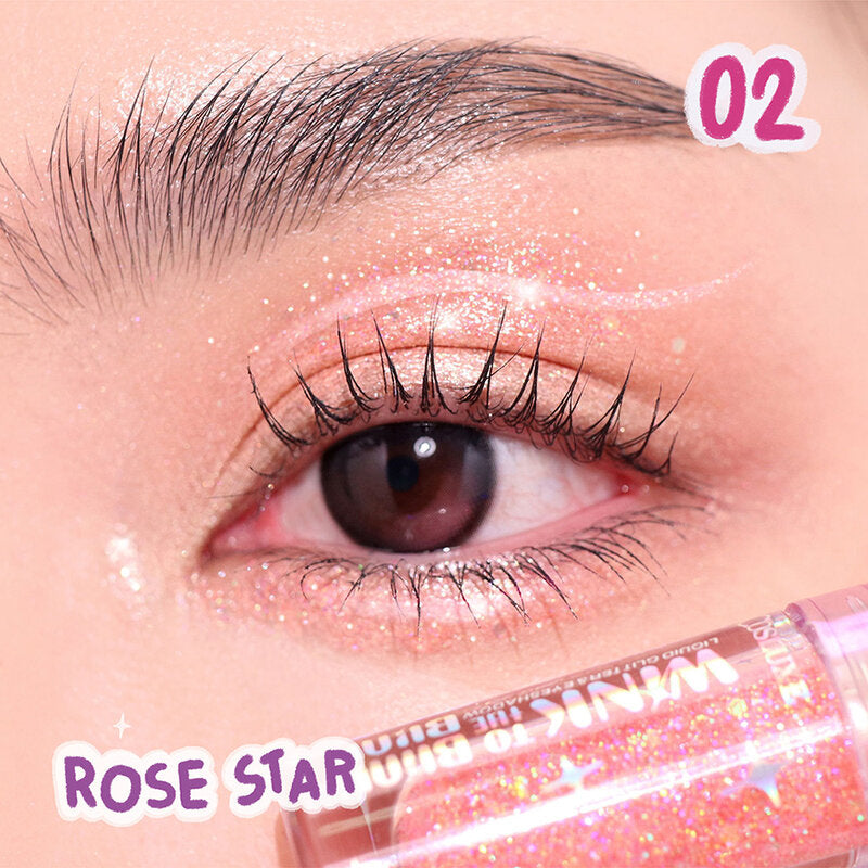 Cosluxe Super Star Liquid Glitter 1.5ml #02 Rose Star