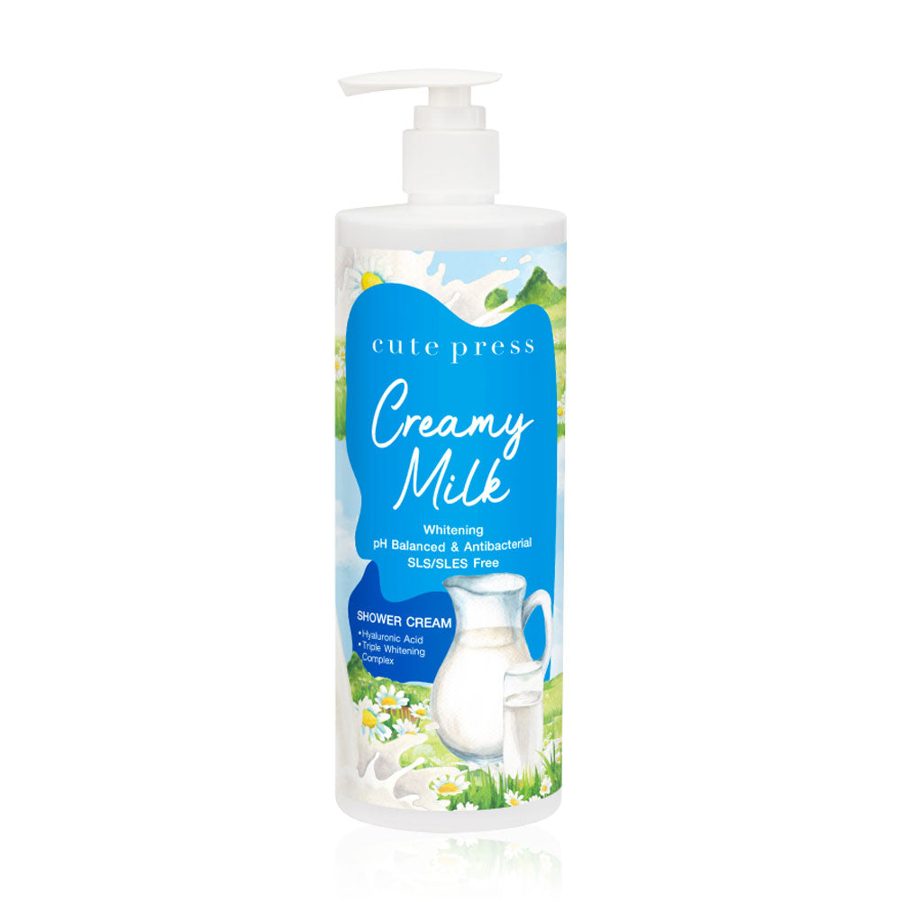Cute Press Shower Cream - Creamy Milk with Triple Whitening Complex - Beauty Buddy