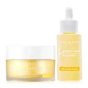 Cute Press Brightening Overnight Mask - 50g & Booster Serum - 30ml Set - Beauty Buddy