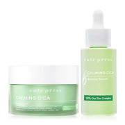 Cute Press Calming Cica Set - Sleeping Mask & Booster Serum - Beauty Buddy