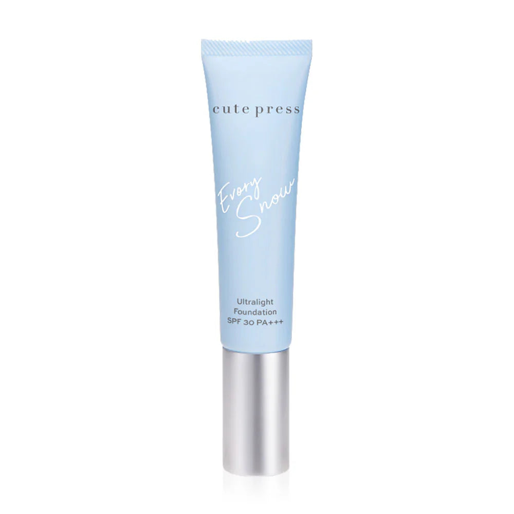 Cute Press Evory Snow Ultralight Foundation SPF30/PA+++ #P1
