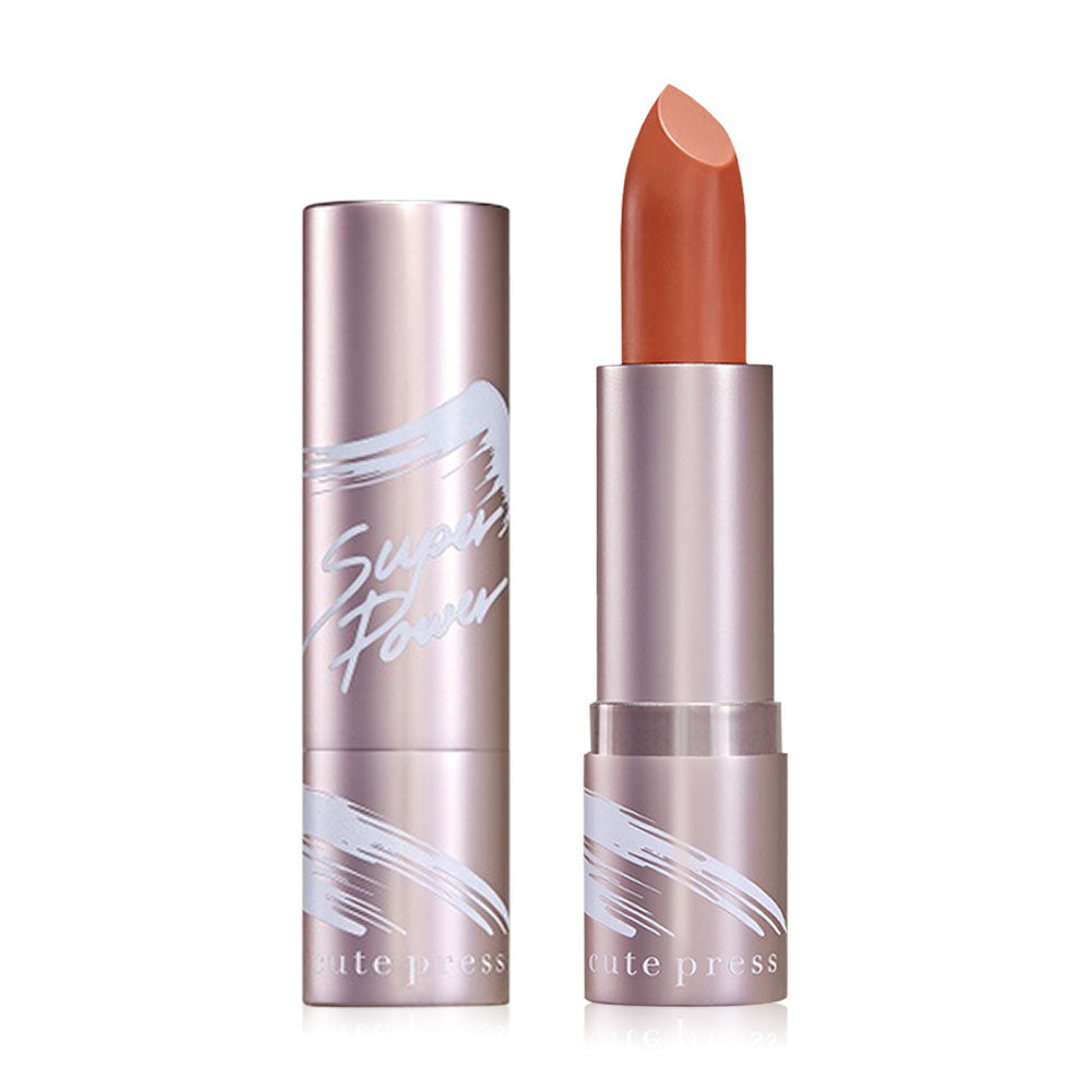 Cute Press Semi-Matte Lipstick - Long-Lasting Color #02 - Beauty Buddy