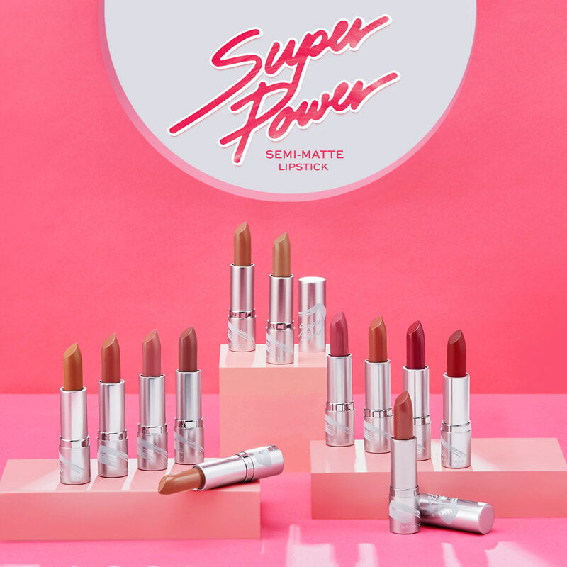 Cute Press Semi-Matte Lipstick - Long-Lasting Color #02 - Beauty Buddy