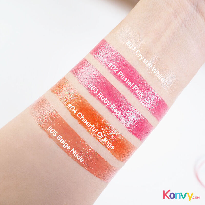 Cute Press Glow to Go Tinted Lip Balm 6.5g #04 Cheerful Orange