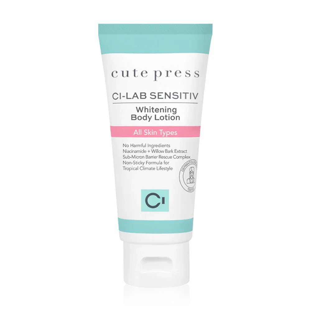 Cute Press Body Lotion - Ci-Lab Sensitive Whitening Formula - Beauty Buddy