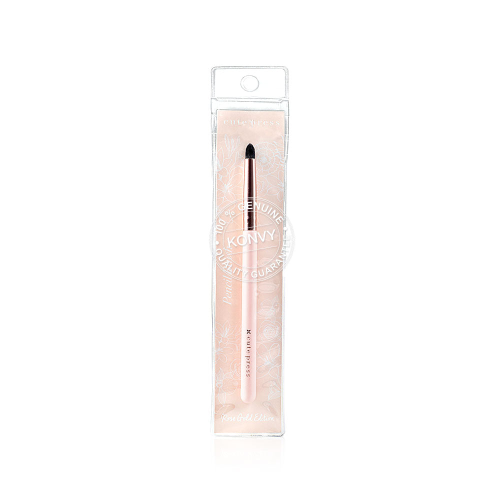 Cute Press Pencil Brush - Rose Gold Edition for Precise Eyeliner Application - Beauty Buddy