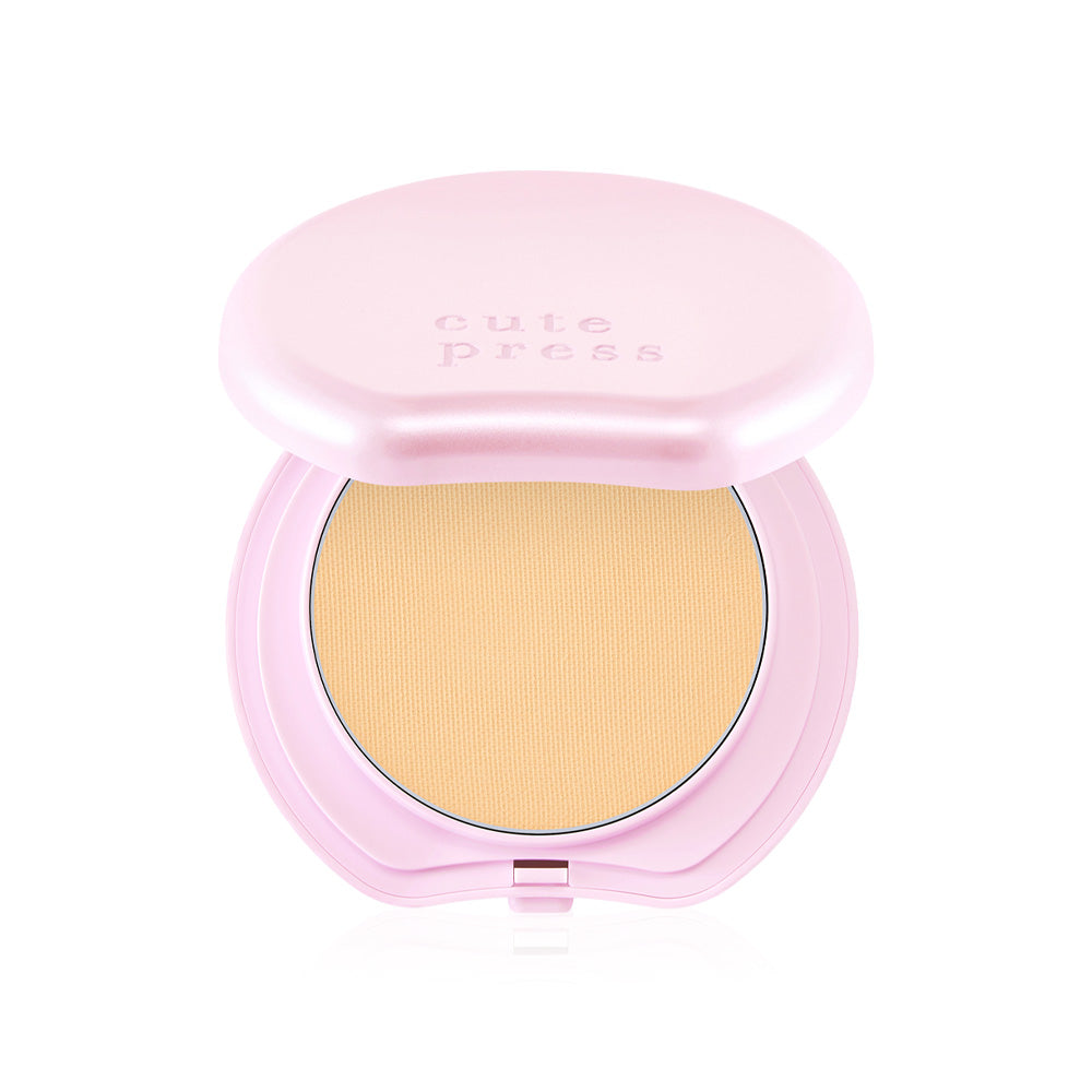 Cute Press Hybrid Flawless Foundation Powder 11g #Y20 Warm Ivory