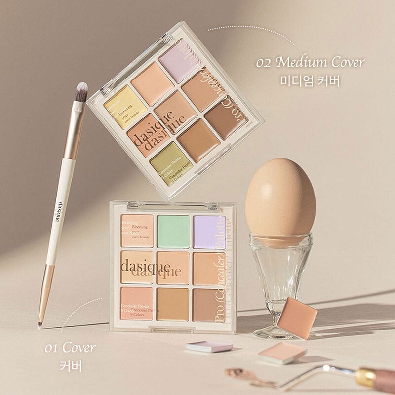 Dasique Pro Concealer Palette 9g #02 Medium Cover Concealer palette
