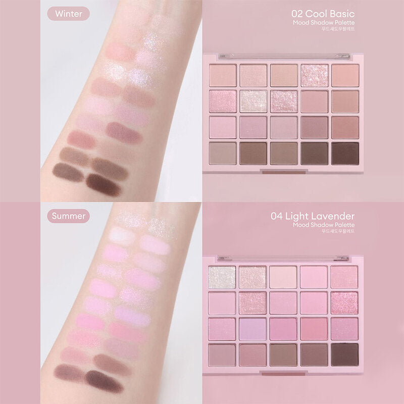 Dasique Mood Shadow Palette 10.5g #02 Cool Basic