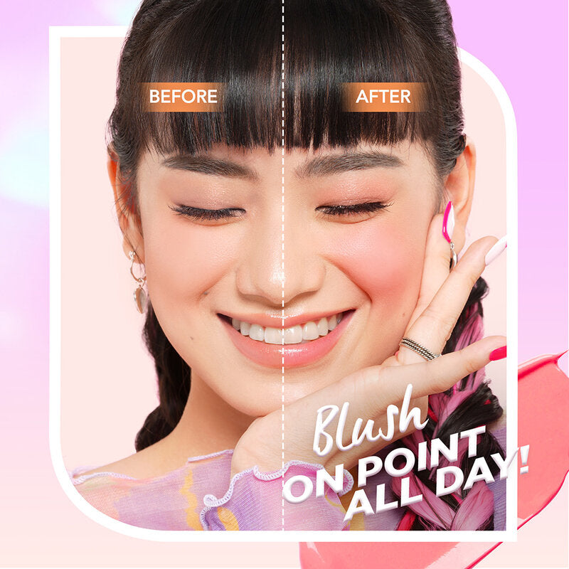 Dazzle Me Heart-Melt Creamy Liquid Blush 2.5g #01 Sweet Pink