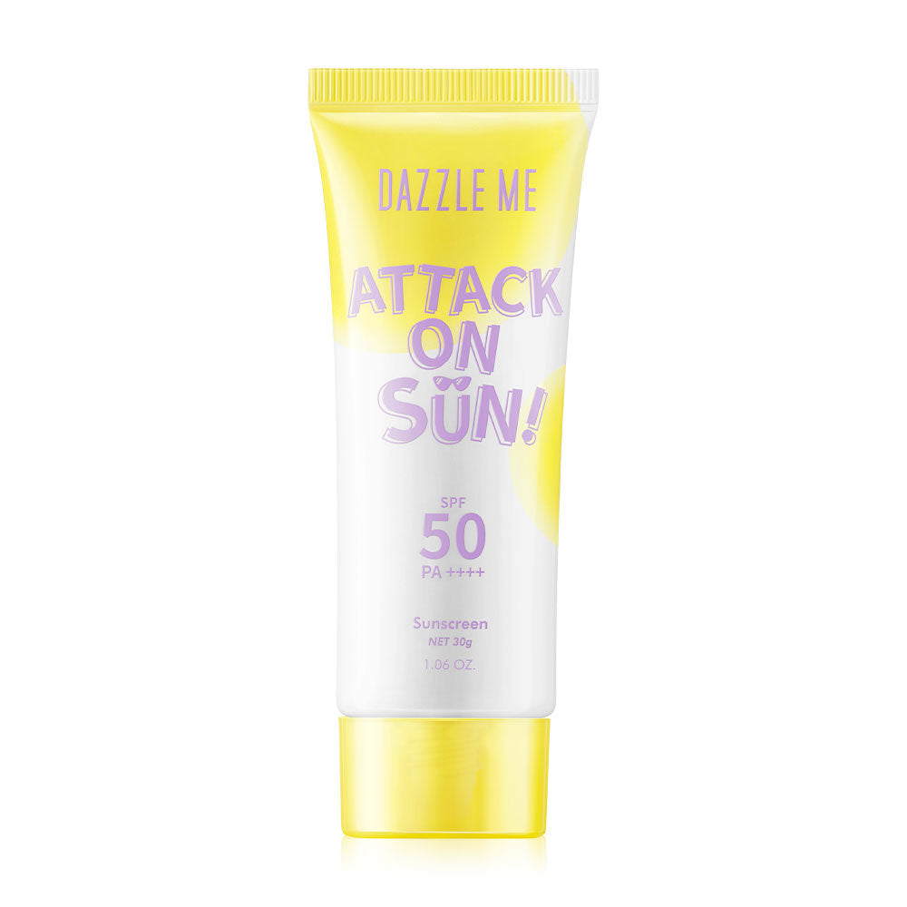 Dazzle Me Attack On Sun! Sunscreen SPF50 PA++++ 30g