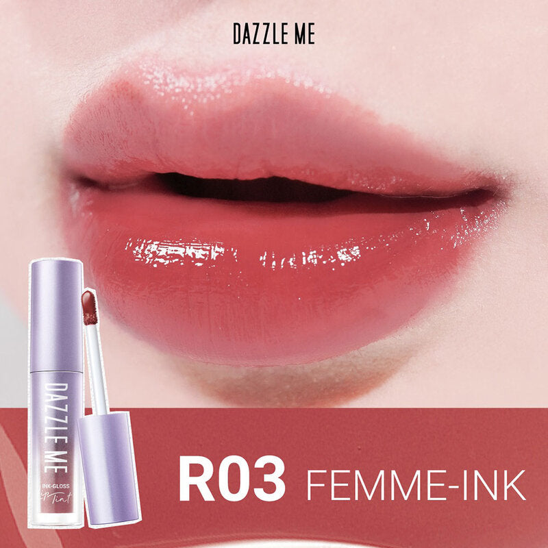 Dazzle Me Ink Gloss Lip Tint 2.5g #R03
