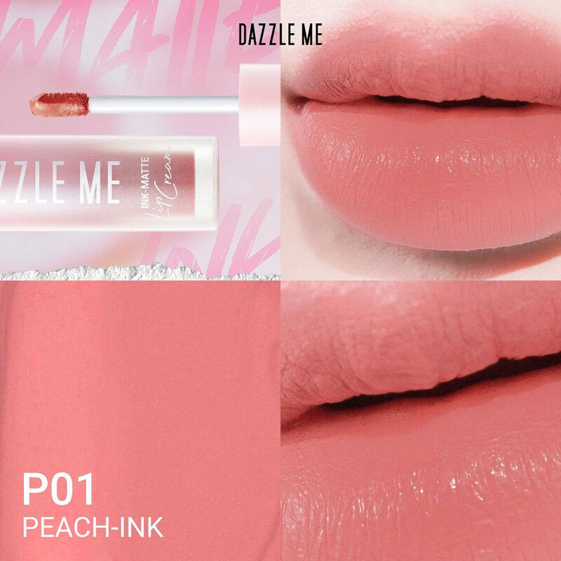 Dazzle Me Ink-Matte Lip Cream 2.5ml #P01