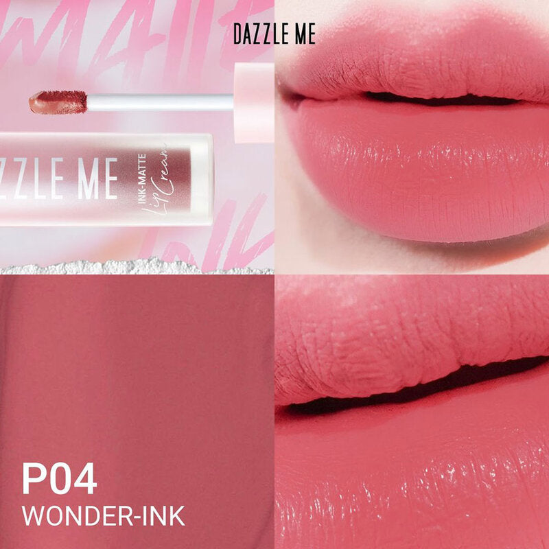 Dazzle Me Ink-Matte Lip Cream 2.5ml #P04