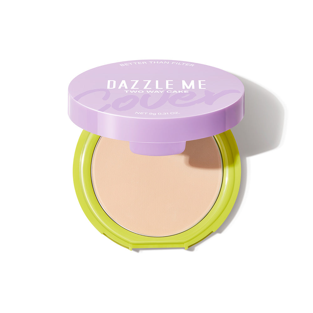 Dazzle Me Better Than Filter Double Kill Two Way Cake Powder 9g #N04 Medium Buff