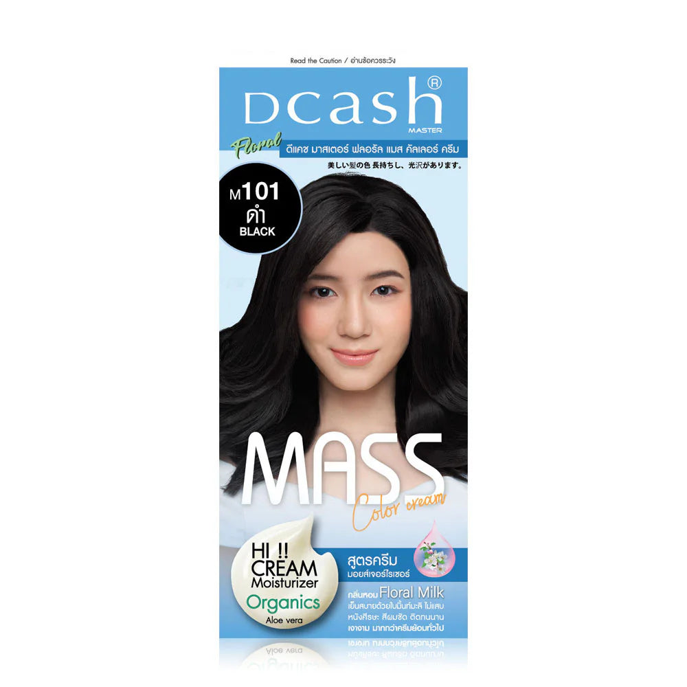 Dcash Master Mass Floral Color Cream 110ml #M101 Black