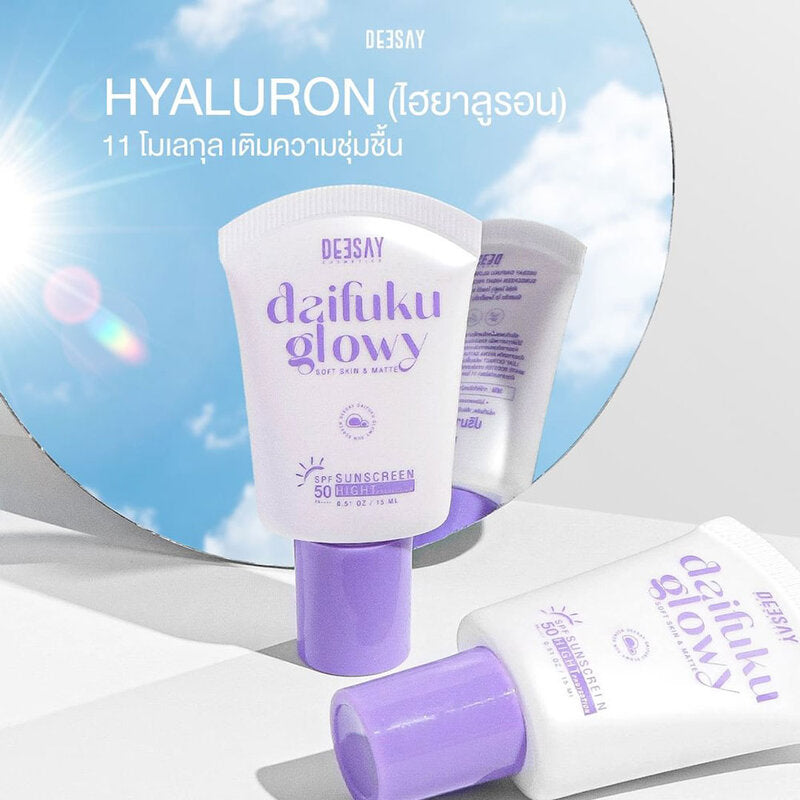 Deesay Daifuku Glowy Soft Skin & Matte Sunscreen High Protection SPF50+ PA+ 50ml