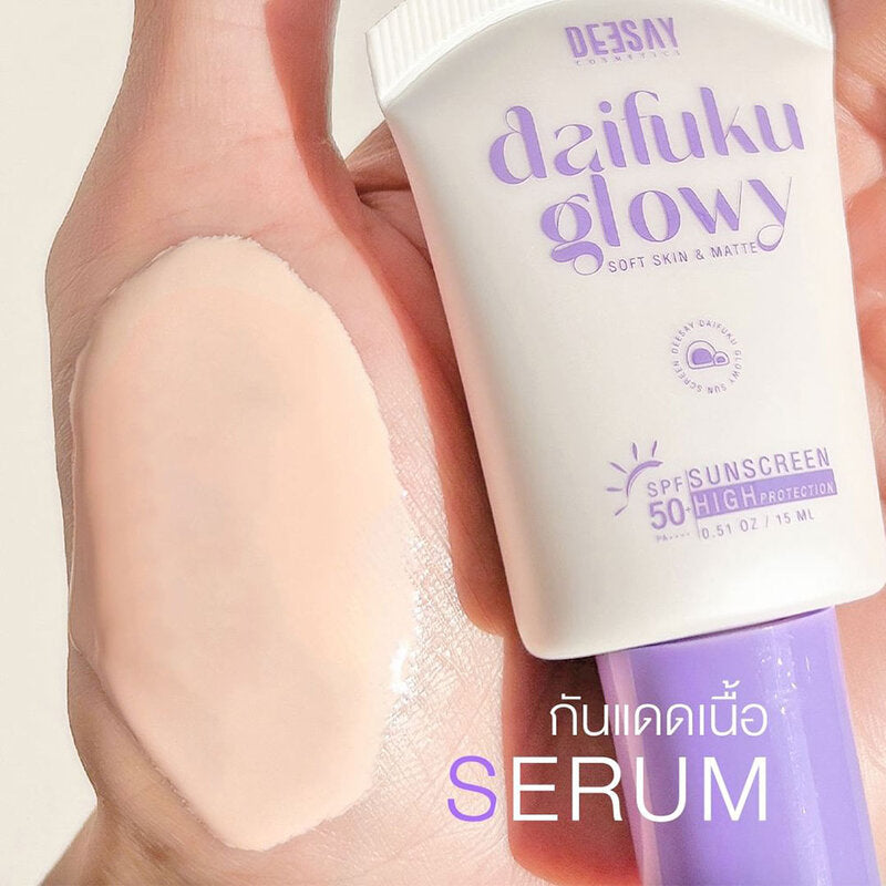 Deesay Daifuku Glowy Soft Skin & Matte Sunscreen High Protection SPF50+ PA+ 50ml