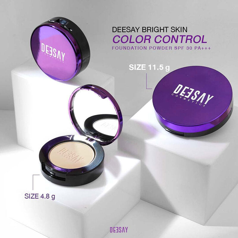 Deesay Bright Skin Color Control Foundation Powder 4.8g #3