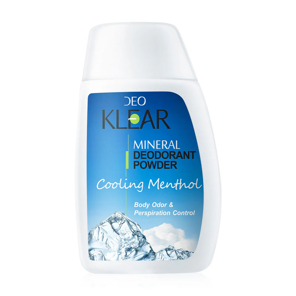 DEOKLEAR Cooling Menthol Mineral Deodorant Powder 50g