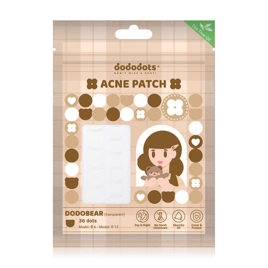 DODODOTS Acne Patch Dodobear 36 Dots #TeddyBear