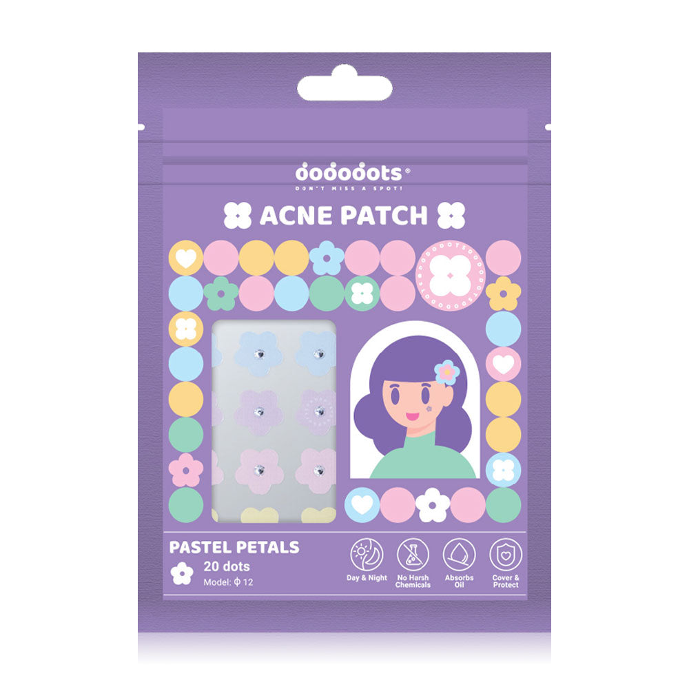 DODODOTS Acne Patch Pastel Petals 20 Dots