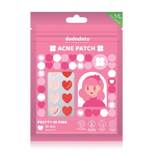DODODOTS Acne Patch Pretty in Pink 20 Dots #PrettyInPink