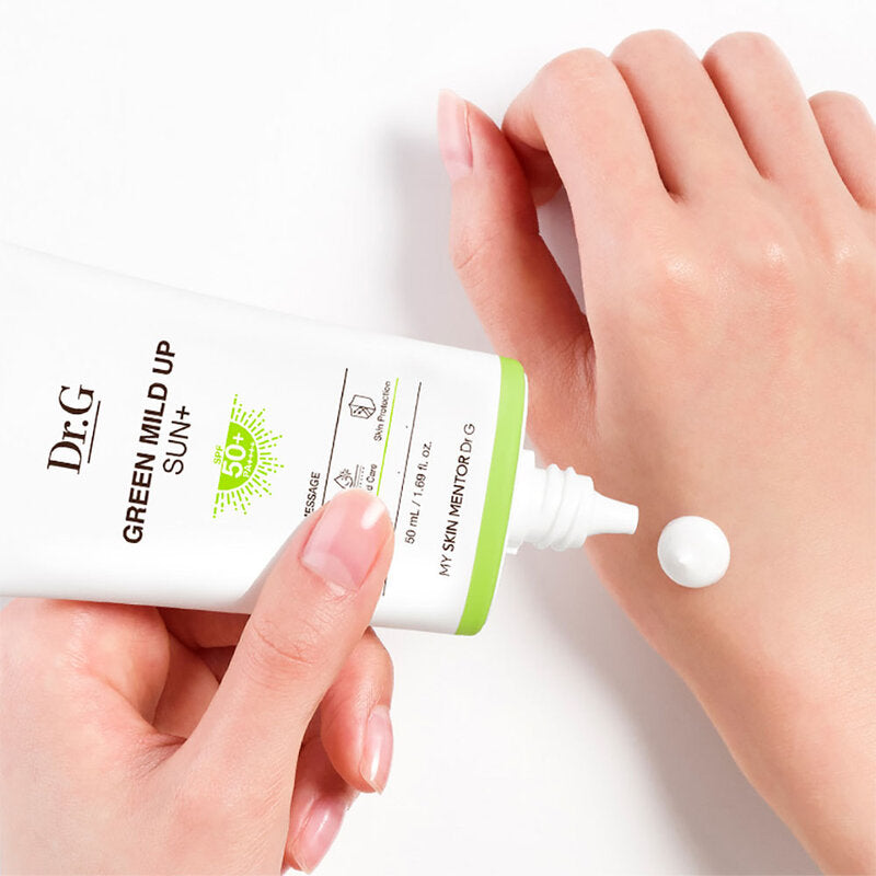 Dr.G Green Mild Up Sun+ SPF50+ PA++++ Sunscreen Cream 35ml