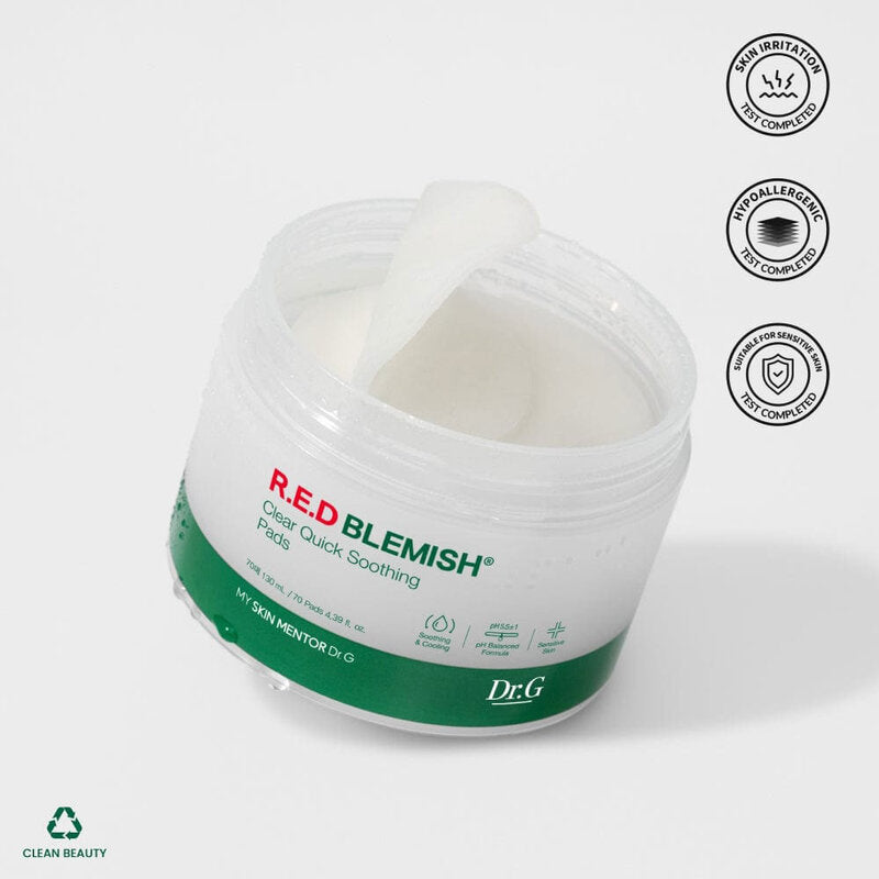 Dr.G RED Blemish Clear Quick Soothing Pads 130ml