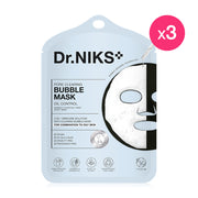 Dr.NIKS Pore Clearing Bubble Mask 25ml x 3pcs