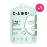 Dr.NIKS Pore Clearing Bubble Mask Moisture Lock [25ml x 3pcs]