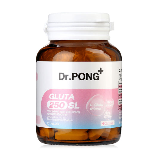 Dr.PONG Dietary Supplement - Glutathione 250 SL, 30 Capsules - Beauty Buddy