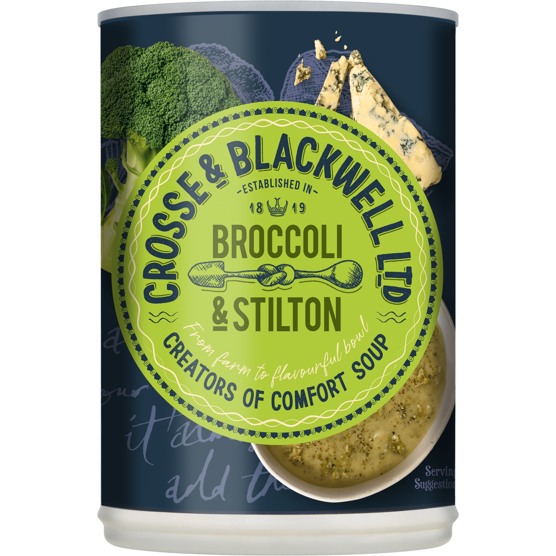 Crosse & Blackwell Broccoli Soup & Stilton Soup