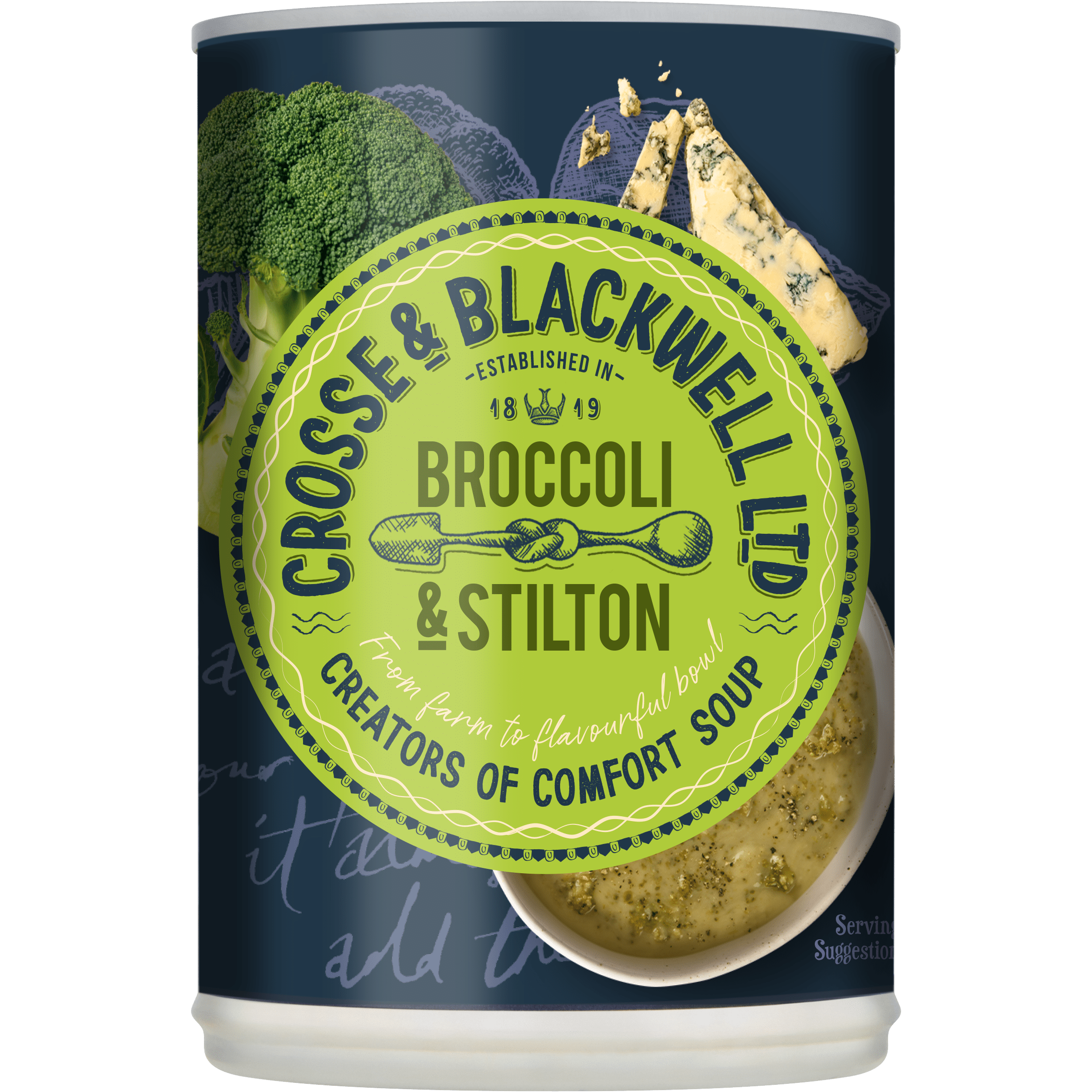 Crosse & Blackwell Broccoli Soup & Stilton Soup