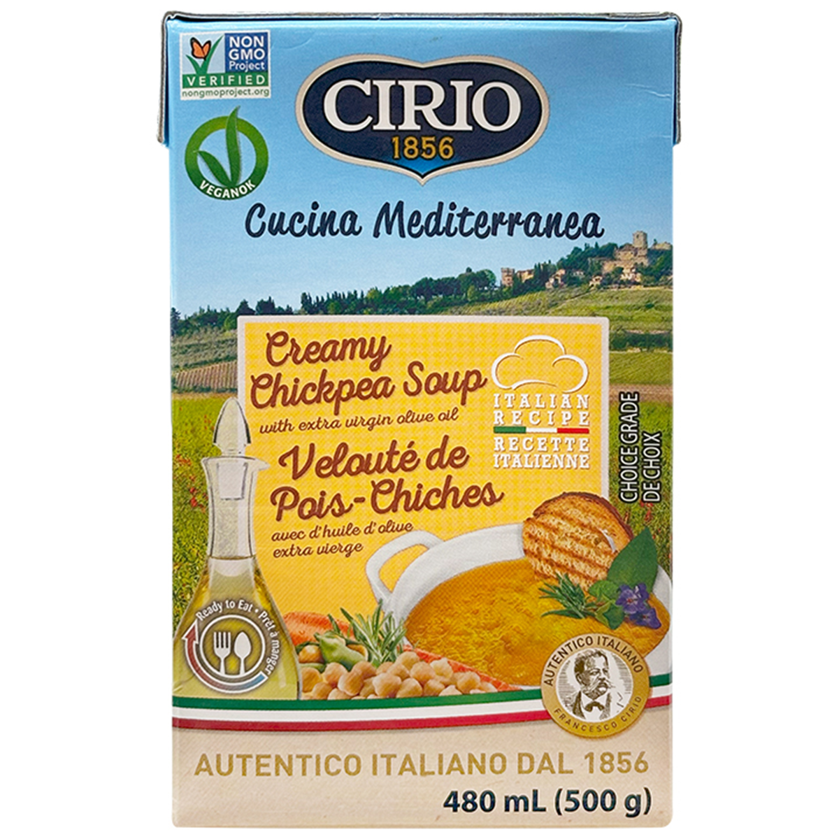 Cirio Creamy Chick Peas Soup
