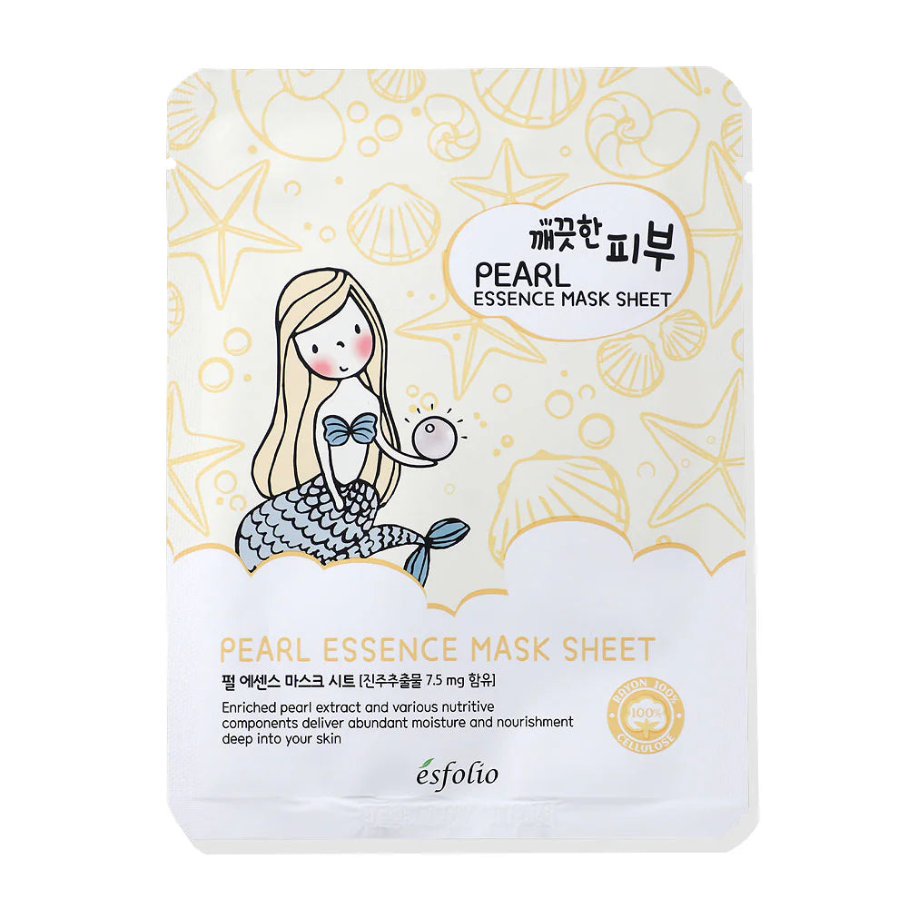 Esfolio Pure Skin Pearl Essence Mask Sheet 25ml