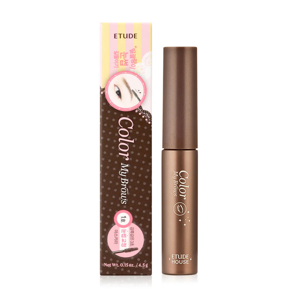 Etude Color My Brows Eyebrow Mascara 4.5g #1 Rich Brown