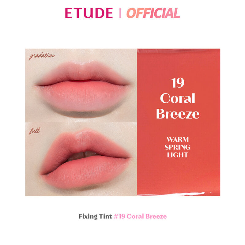 Etude Fixing Tint 4g #19 Coral Breeze