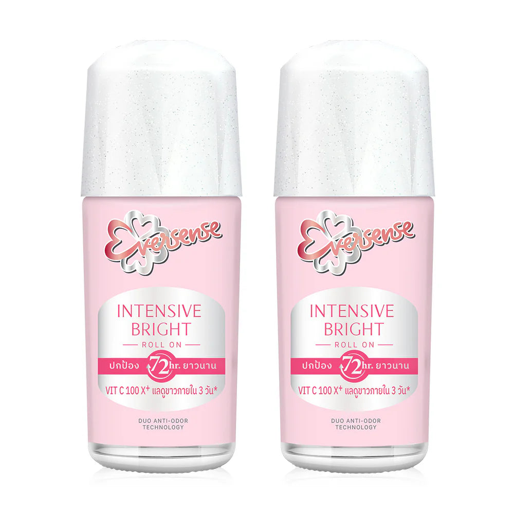 Eversense Intensive Bright Roll On 40ml x 2pcs Deodorant