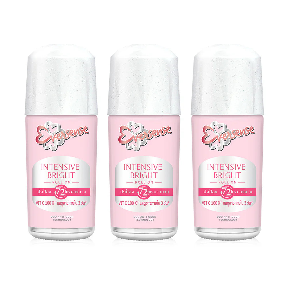 Eversense Intensive Bright Roll On 40ml x 3pcs