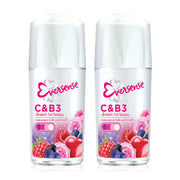 Eversense Super Fruit Roll On Extra White Mixed Berry 45ml x 2pcs