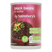 Sainsbury's Black Beans In Water