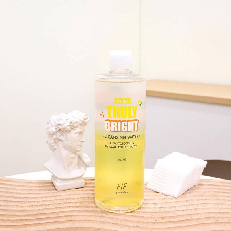 FIF by Faith in Face Vita7 Truly Bright Cleansing Water 500ml x 2pcs