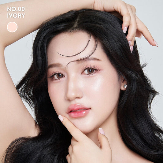 FERBINA Premium Full Coverage Cushion SPF 50 PA+++ 15g #00 Ivory