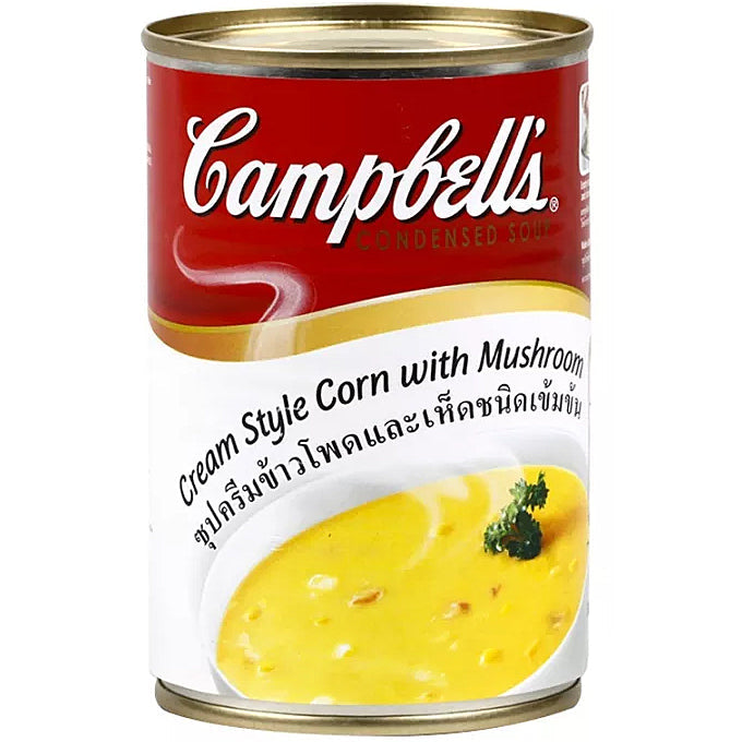 Campbell's Cream Style Corn W/ Mushroom