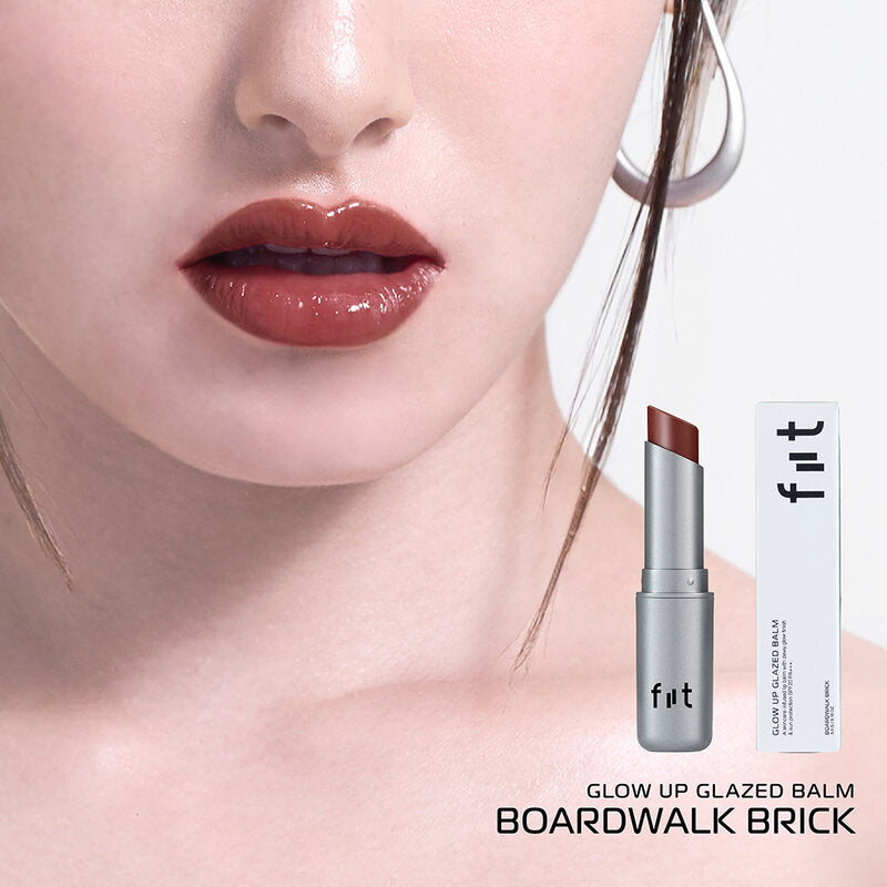FIIT Cosmetics & Lifestyle Glow Up Glazed Balm 3g #Boardwalk Brick